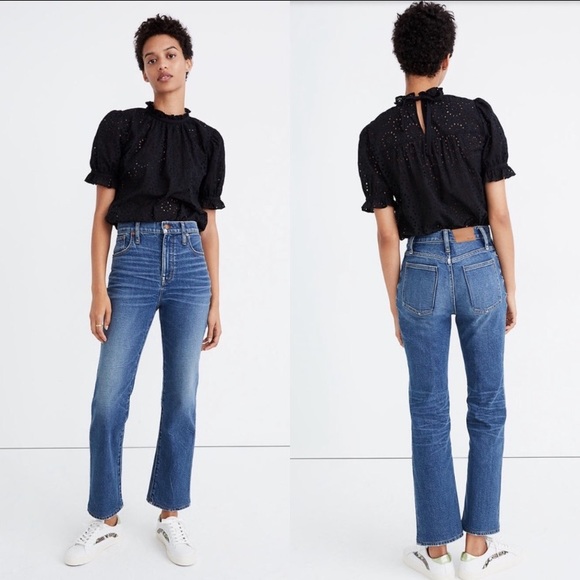 Madewell Denim - Madewell NWT slim Demi- boot cut high waisted 27